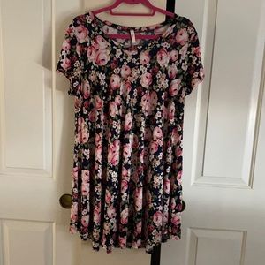 Floral tunic top plus size 14/16